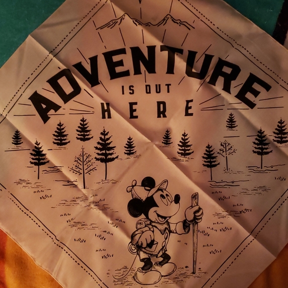 D23 Fantastic Worlds Mickey Mouse Hankerchief - Picture 3 of 3